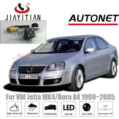 JIAYITIAN Rear View Camera For Volkswagen VW Jetta MK4 / Bora A4 1999~2005 CCD Night Vision Backup Camera license plate camera