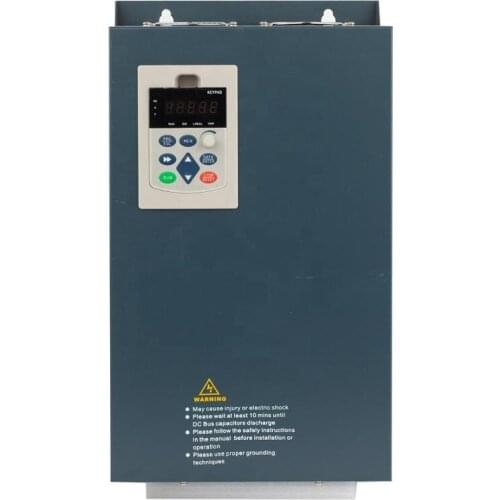 China 12 years factory 75kw 304A Frequency Converter Single Phase To 3 220V 380V VFD/Variable Drive For Motor