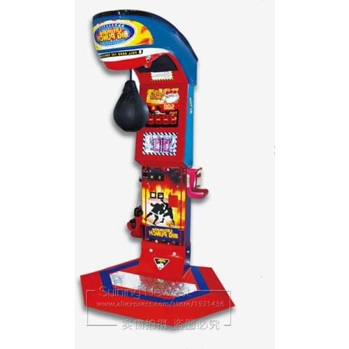 Hot Selling Game Hall Amusement Equipment Redemption Tickets Machine Coin Operated Ultimate Big Punch Boxing Arcade Game Machine