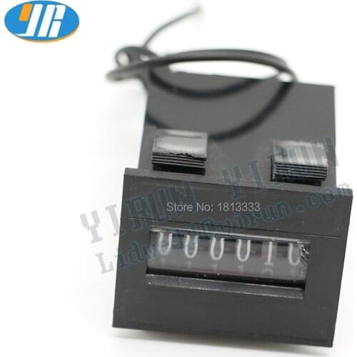 10PCS 6 digits 12V mechanical counter meter for arcade coin acceptore operated