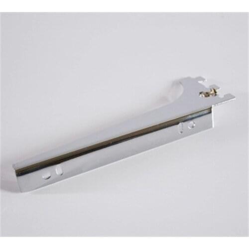 30cm AA shelf rails mounting Stainless steel support Slot Plate glass wooden board partition Bracket holder shelf accessories