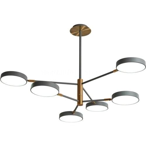 Modern LED Pendant Lights Nordic Living Room Decorate Green White Grey Home Decor Bedroom Kitchen Pendant Lamp Chandeliers