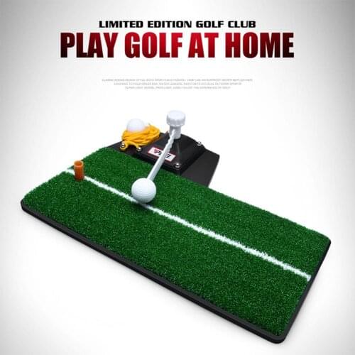 Trainers Golf Practice Device Durable Indoor Golf Swing Mat Mini Outdoor Protable Golf Swing Trainer Mat