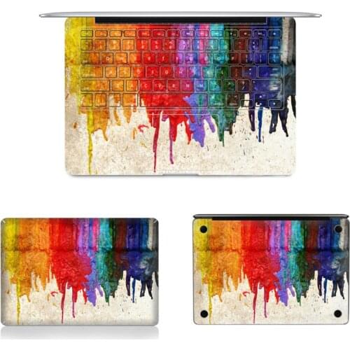 Texture Laptop Vinyl Decal for Macbook Air Pro Retina Sticker Full Skin A1706 A1707 A1398 A1989 A2159 Pro16 A2141 A1342