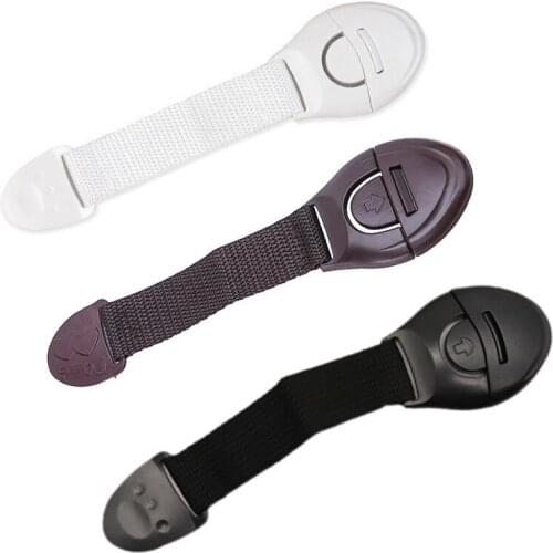 Infant Protective Supplies Baby Safety Lock Childrens Drawer Cloth with Lock Multi-function Length-lengthd Lock Woven Belt Lock