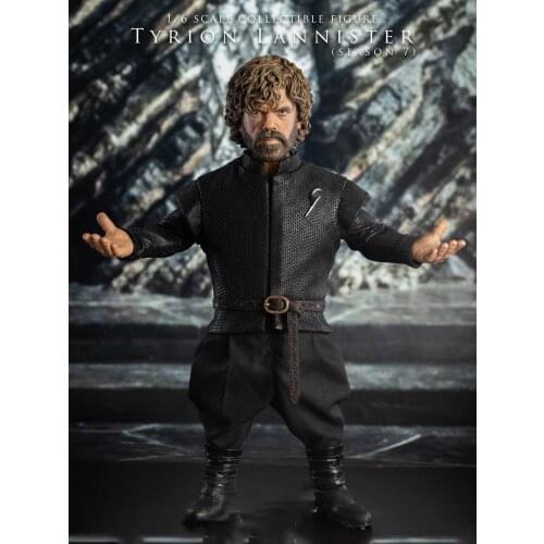 1/6 Male Little Devil Tyrion Lannister Peter Dinklage 12'' Action Figure Full Set Head Body Clothes Model Fan Gift Collection
