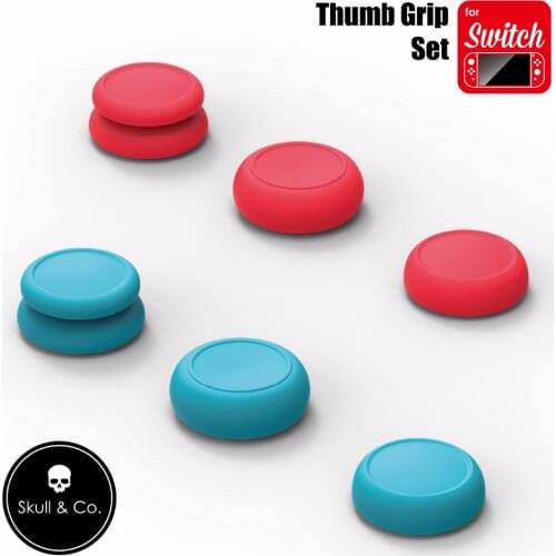 10set Thumb Stick Cap Skull&Co for Nintend Switch Joy-Con Controller Button Grips Cover for Nintend Switch Lite Joystick Cap Set