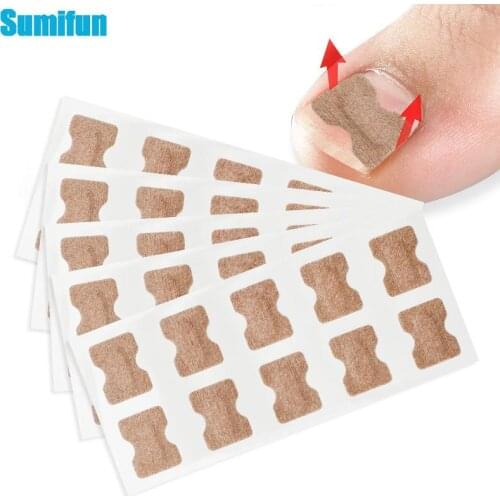 10Pcs/set Foot Nail Correction Plaster Pedicure Sticker Ingrown Toenail Correction Tool Inflammatory Thumb Roll Nail Correction