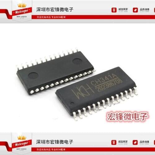 100% Original New In Stock WCH CH341A SOP-28 USB CH341A