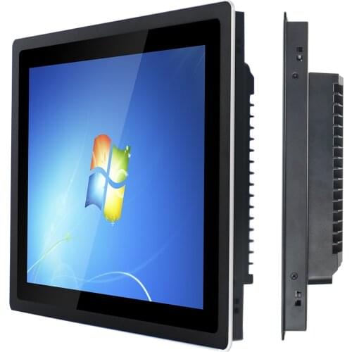 17" 19" 21.5 Inch All In One Computer Tablet PC Built-in WIFI Capacitive Touch Waterproof Dustproof Fanless Industrial Panel PC