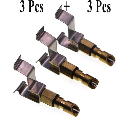 6PCS Rat Rabbit Hamster Bunny Mouse Chinchill Rodents Brass Nipple Drinker Automatic Drinking Watering Waterer Spring Pet Lab