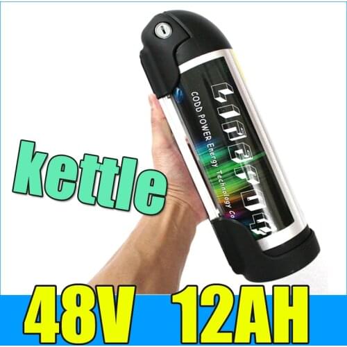 8fun battery 48V 12AH Kettle Cylindrical Aluminum alloy Lithium Battery Pack , 13S 54.6V Electric bicycle Scooter BBSHD battery