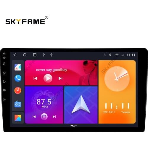 SKYFAME 9 inch 10 inch Car Android Big Scerren Navigation Radio Multimedia Player Universal Android Auto stereo GPS system
