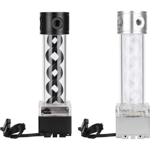 Computer Water Cooling Pump Water Cooling Pump Tank Aluminum Anode 4 Meters Head Computer Accessories PUB-FS6MB-24