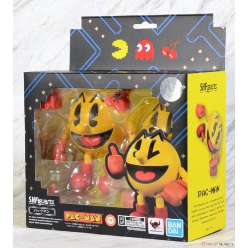 Bandai SHF Pac-Man Cherry Red ghost face ghost 40th Anniversary Edition Action Figurals Brinquedos Model