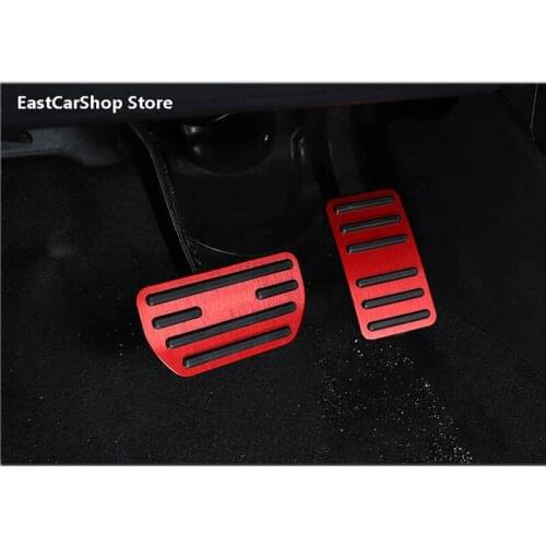 For Great Wall Haval F7X Haval F7 2021 2020 2019 Car Accelerator Gas Pedal Cover Brake Foot Pedal Pads Fuel Brake Clutch Pedals