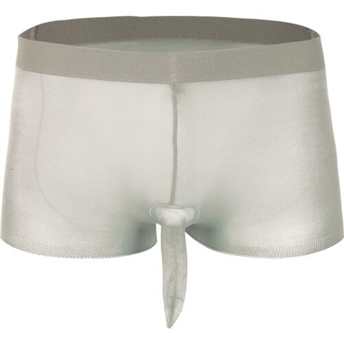 Men Sissy Gay Penis Pouch Pantyhose Panties Hot Sexy Lingerie Porno Underwear Stretchy Stocking Boxer Shorts Women Safety Shorts