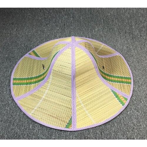 Hot sale mens and womens summer tide foldable sun protection sun hat farmers straw hat