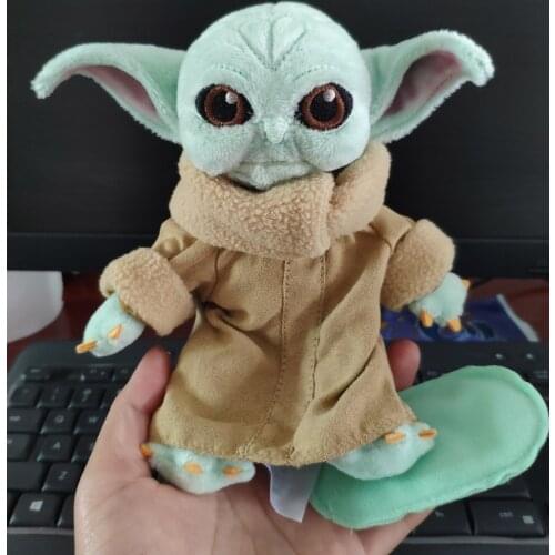 Disney Star Wars Mandalorian The Child Baby Yoda Grogu Magnetic Shoulder Plush toy doll