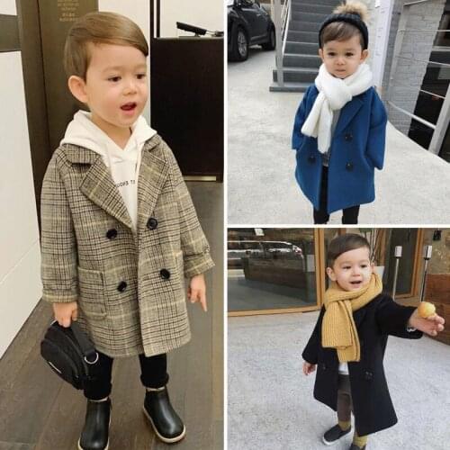 Baby boys Jacket Kids Fashion fall Coats Warm Autumn Winter Infant Clothing toddler Childrens Jacket outwears2-8y