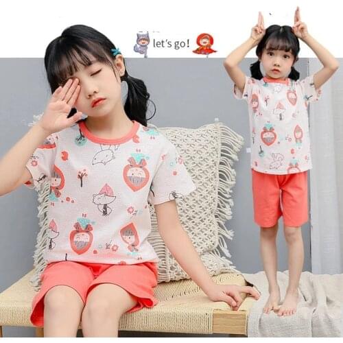 Summer Baby Girls Clothing Sets Adult Big Girls Clothes Suits Children Teen Clothing for Ages 2 To 11 Years Girls Summer Outfits