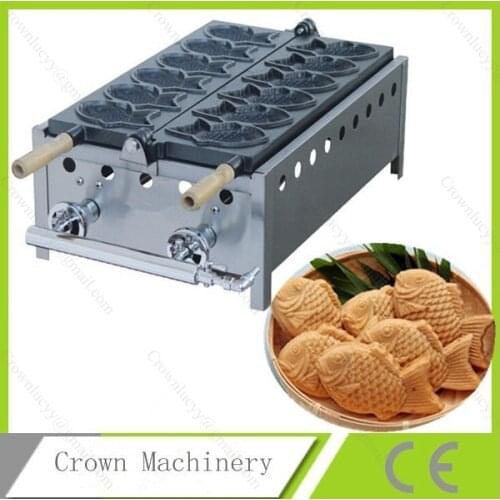 LPG Gas fish waffle oven; fish waffle maker