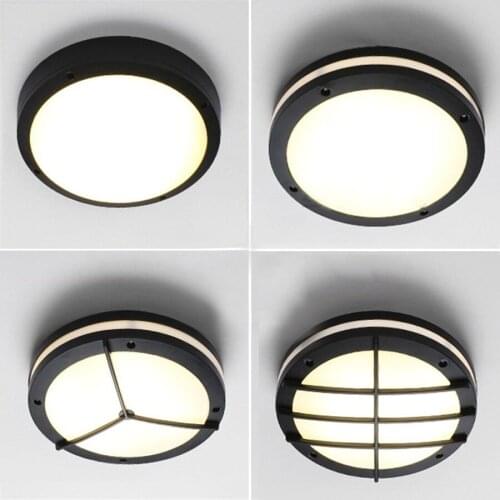 Thrisdar 18W 36W Aluminum Outdoor LED Porch Wall Light Garden Aisle Corridor Balcony Wall Lamp Villa Front Door Wall Light