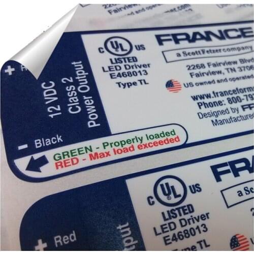 Customized Promotional strong removable adhesive computer sticker