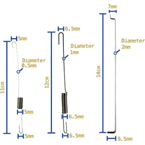 3pcs/Set Throttle Governor Rod Spring For Honda GX120 GX140 GX160 GX200 5.5 6.5HP Lawn Mower Parts Accessories