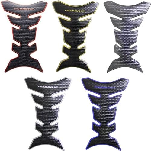 Yetaha Motorcycle 3D Rubber Sticker Gas Fuel Oil Tank Pad Protector Cover Decals Case for Suzuki Honda Kawasaki Yamaha