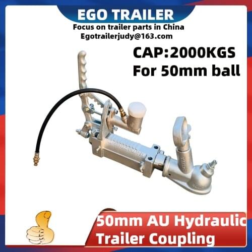 Ego trailer 50mm hitch ball Trailer Hydraulic Coupling Coupler Hitch Master Cylinder Brake Bracket caravan Car 2T