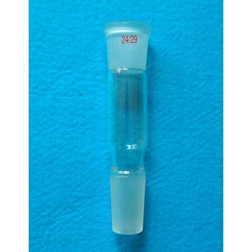 Glass Transfer Bush Adapter with 24/40 Male Joint and 24/29 Female Joint