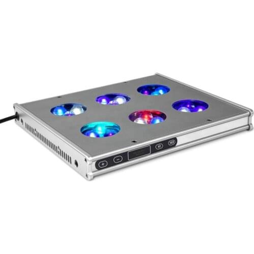 UV 8000K XTE XPE LEDs smart touchable saltwater led aquarium light with dimmer timer suitable for 60cm tank