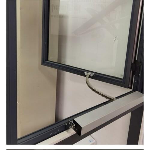 Wifi Tuya Smart Casement Opener Closer Automatic Push Out Open inward Hinge Casement Motor Smart Life Alexa Google Voice control