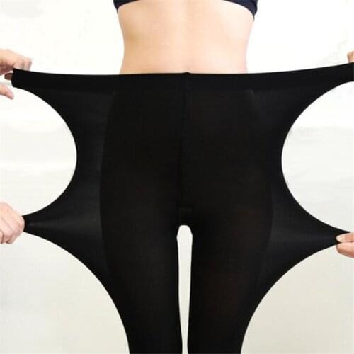 Spring Summer Sexy Slim Stockings Female Large Size Leggings High Elastic Pantyhose Shaping Beauty Legs Stockings 3 Colors