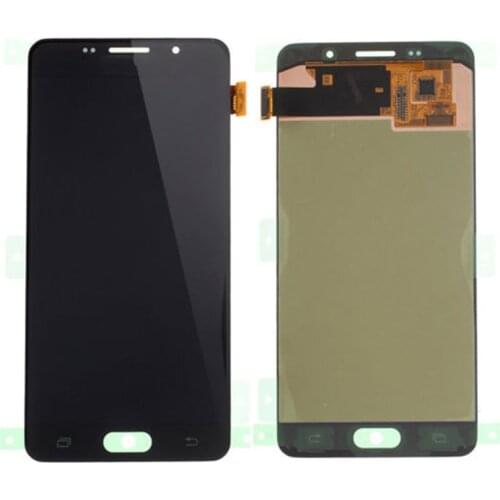 AMOLED LCD For SAMSUNG-Galaxy A5 2016 A510 A510FD A510F A510M LCD Display Touch Screen Digitizer Assembly Adjustable brightness