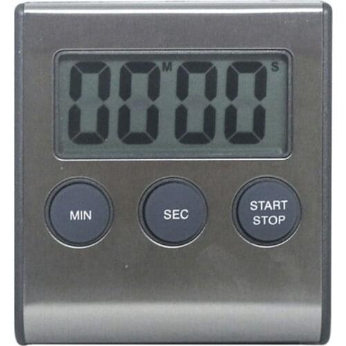 1pc Professional Digital Timer Abs Minute Second Timer Kitchen Timers For Cooking Clock And Sport Accessories