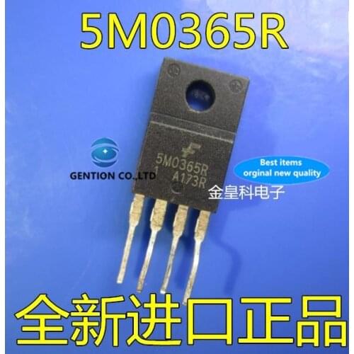 10PCS 5 m0365r KA5M0365R the TO-220-f LCD power management chip IC power supply plug-in chip in stock 100% new and original