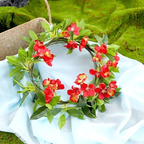 180cm Artificial Flowers wreath Begonia rattan Ivy Vine Wedding Decor Silk Flower Garland String With Leaves Home Hanging Decor