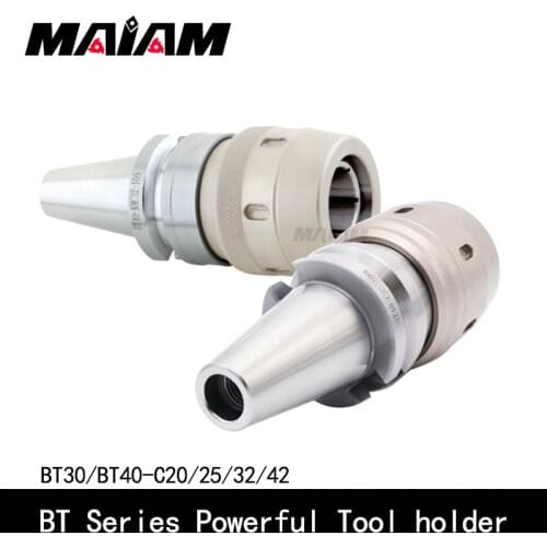 1pcs bt30 bt40 c20 c25 c32 c42 tool holder high-precision powerful CNC machining center dustproof lathe spindle tool holder