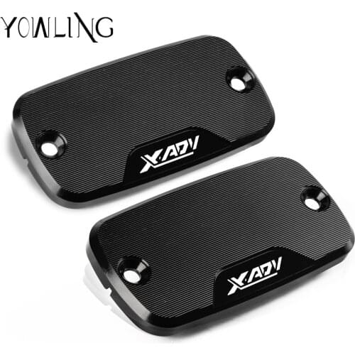 Motorcycle Aluminum Front Brake Reservoir Fluid Tank Cover Accessories FOR HONDA XADV X ADV X-ADV 300 750 1000 2017 2018 2019
