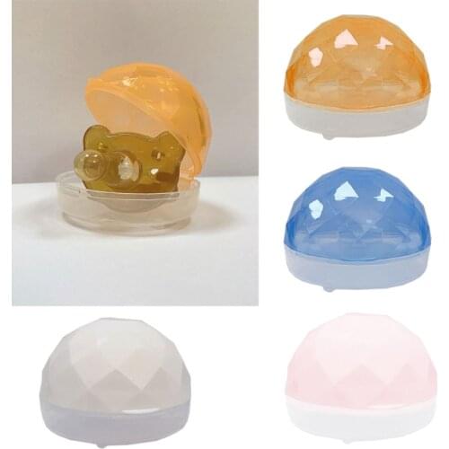 Baby Pacifier Box Container Dustproof Pacifier Holder Case Nipple Storage Case M15