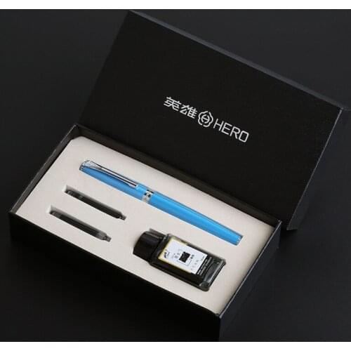 Hero 3820 Fountain Pen Gift Set Business Office Calligraphy Signature Pen Gift Pen