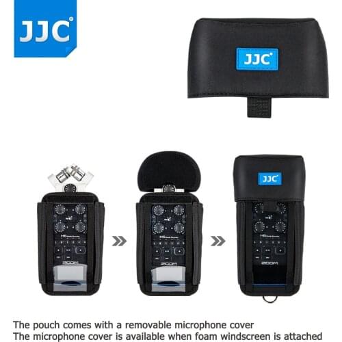 JJC Record Protector Holder Soft Case Handy Recorder Pouch Bag for Zoom H6