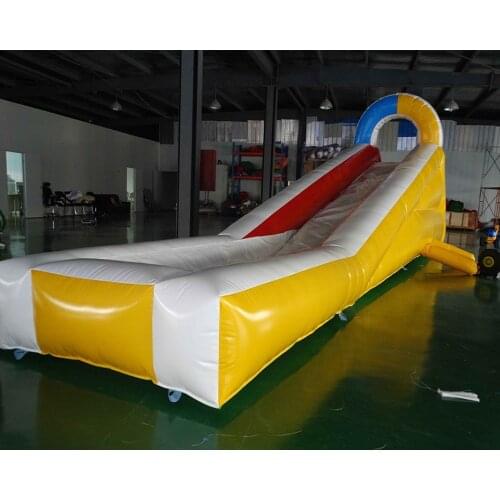 Customized inflatable water slide with pool for kids
