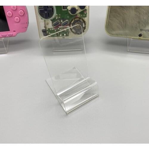 Bracket Shelf Window Counter Transparent Plastic Clear Display Showcase For GB / GBC / GBA / PSP / 3DS / 2DS / PSV Game Console