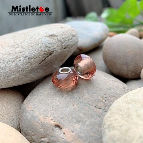 Mistletoe 925 Sterling Silver Faceted Fine Natural Alexandrite Stone Charm Bead Fit Troll 3.0mm Bracelet Jewelry