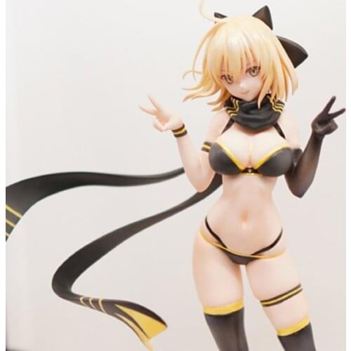 1/6 Scale Model Figure Resin Kit Unpainted Okita Souji Swimsuit Self-Assembled Models Kit Colorless Resin Figure Anime Toy No.12