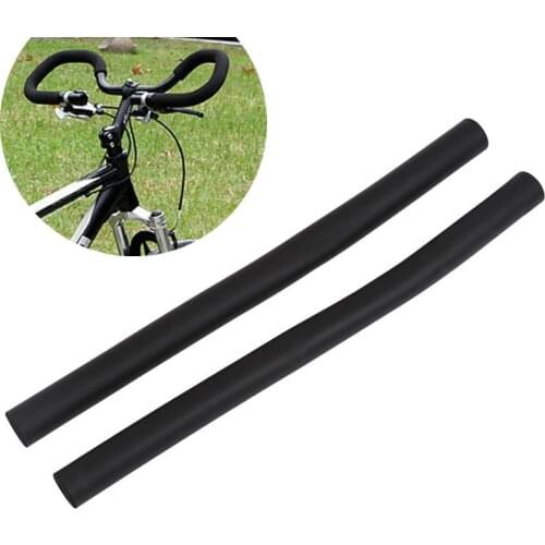 1pair Smooth Soft Tube Sponge Foam Handlebar Cover for Bicycle Cycle MTB Road Bike Mini-bikes Bicycles and Mower Handle Bars