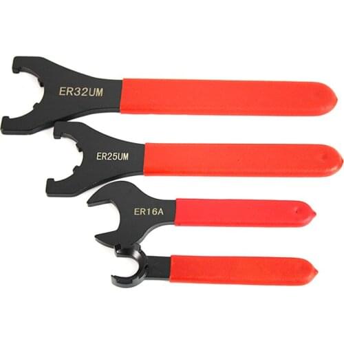 1pc ER25UM Wrench for ER25 UM Type nut chuck spanner for Clamp CNC Router milling engraving Machine Collet Chuck lathe tool